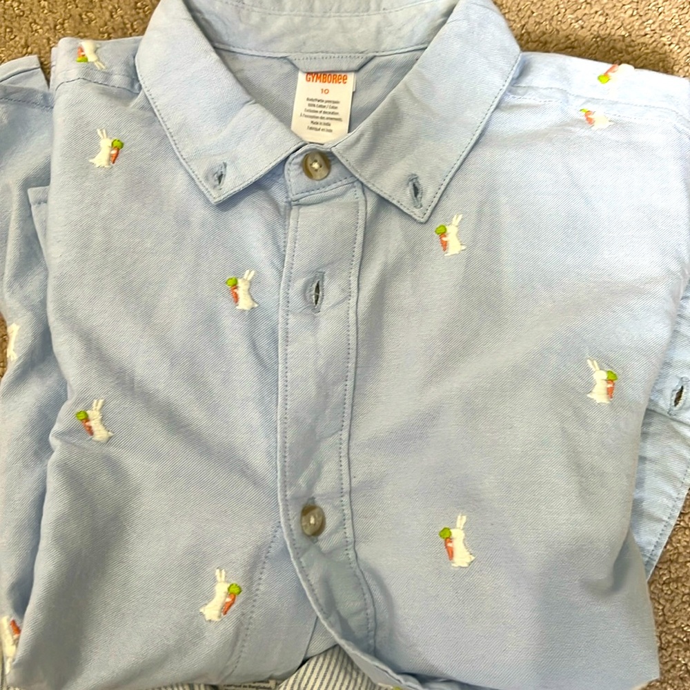 2 button down shirts boys